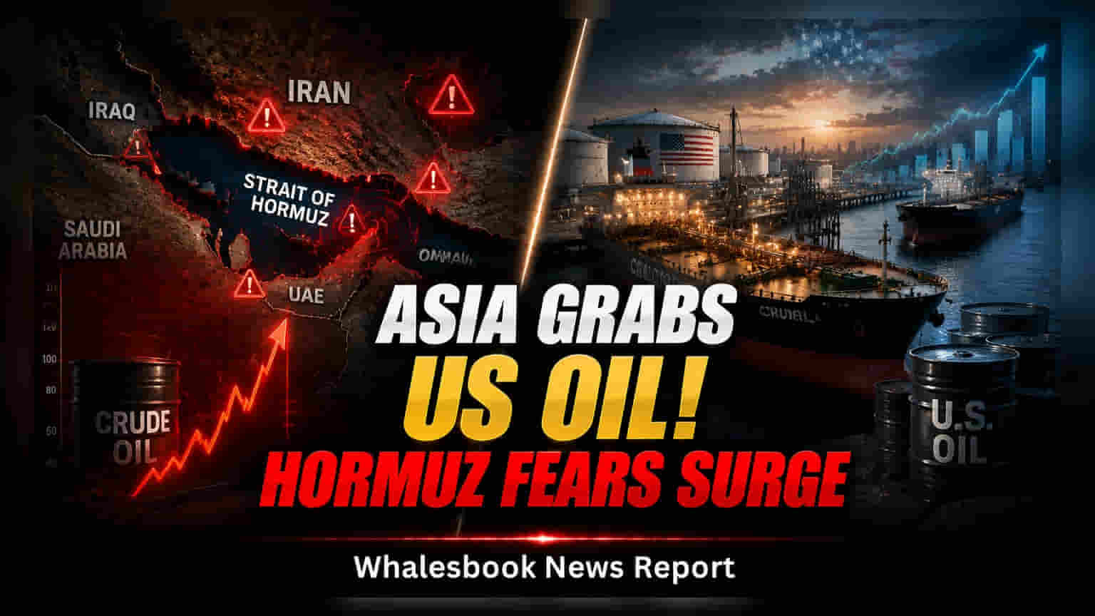 Asian Refiners Boost US Crude Imports Amid Strait of Hormuz Tension