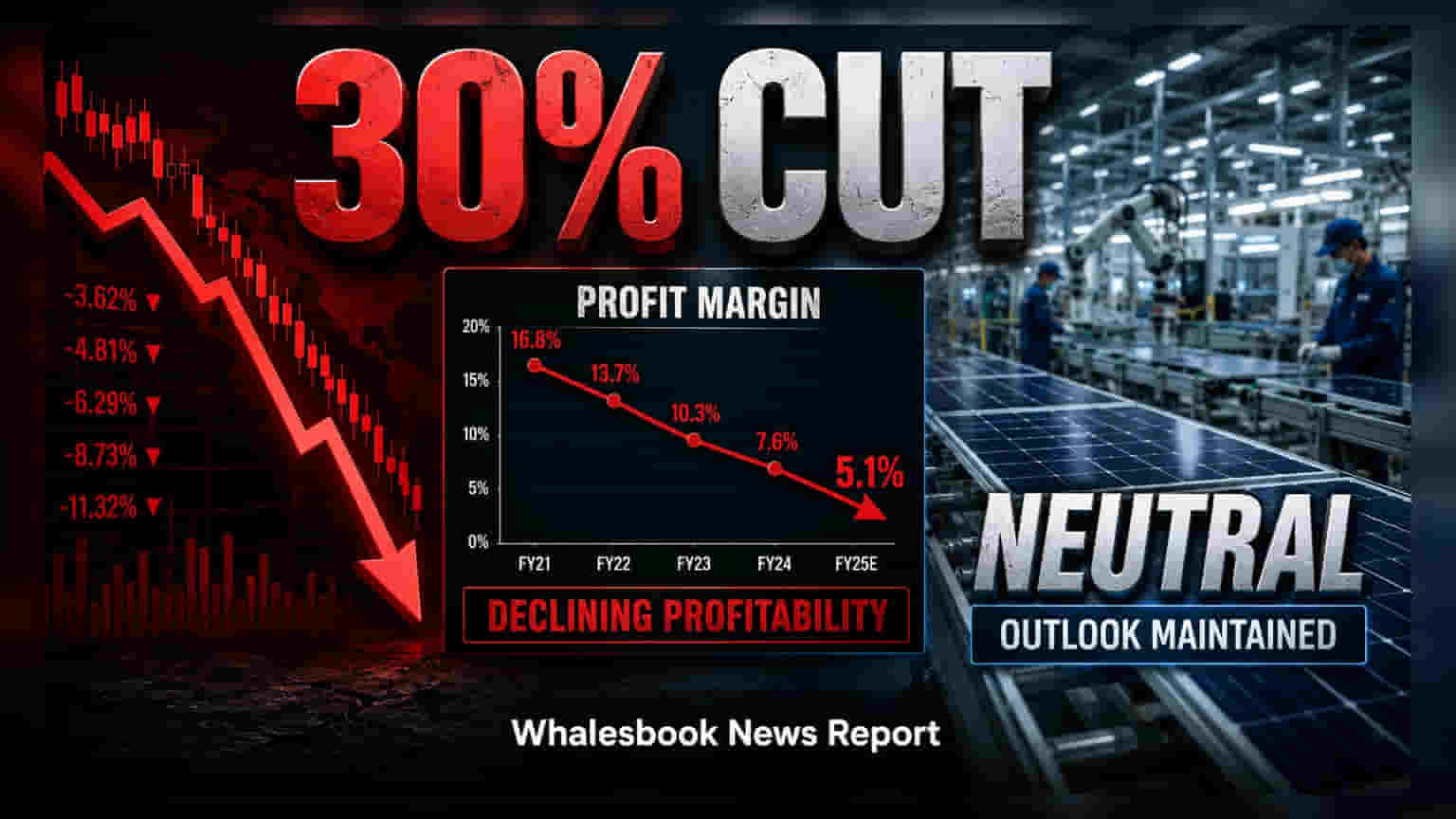 Waaree Energies Share Price: UBSનો મોટો ઝટકો! રેટિંગ ઘટાડ્યું, ટાર્ગેટ પ્રાઈસમાં **30%**નો ઘટાડો