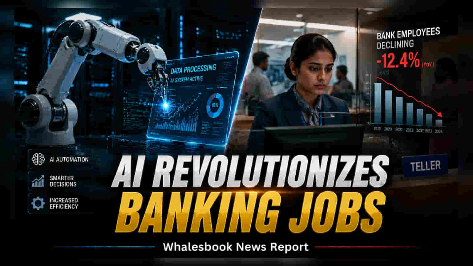 HDFC, Axis, Kotak Reduce Headcount as AI Adoption Grows