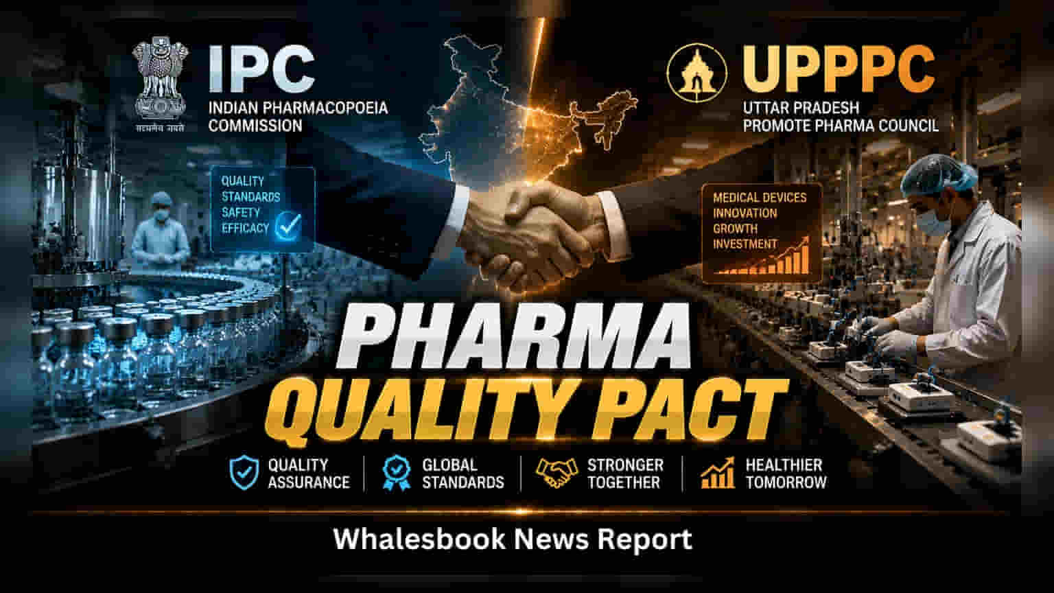IPC ਅਤੇ UP Pharma Council ਵਿਚਾਲੇ ਸਮਝੌਤਾ: ਦਵਾਈਆਂ ਦੀ ਗੁਣਵੱਤਾ ਸੁਧਾਰਨ 'ਤੇ ਫੋਕਸ