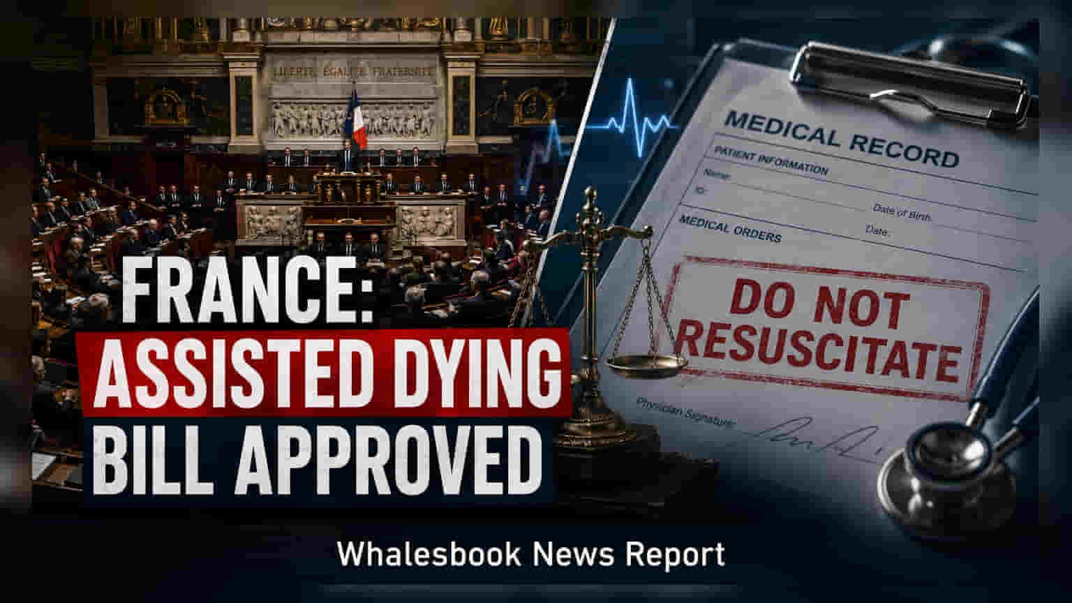 France Assembly Moves to Approve Terminally Ill Assisted Dying Bill