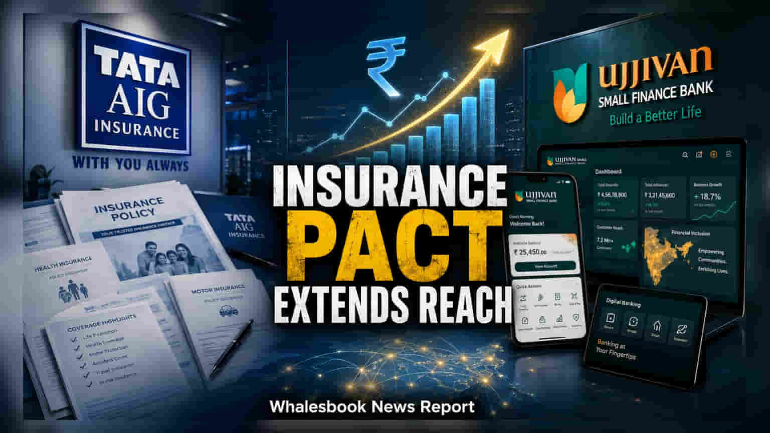 Ujjivan Small Finance Bank Partners With Tata AIG For Insurance