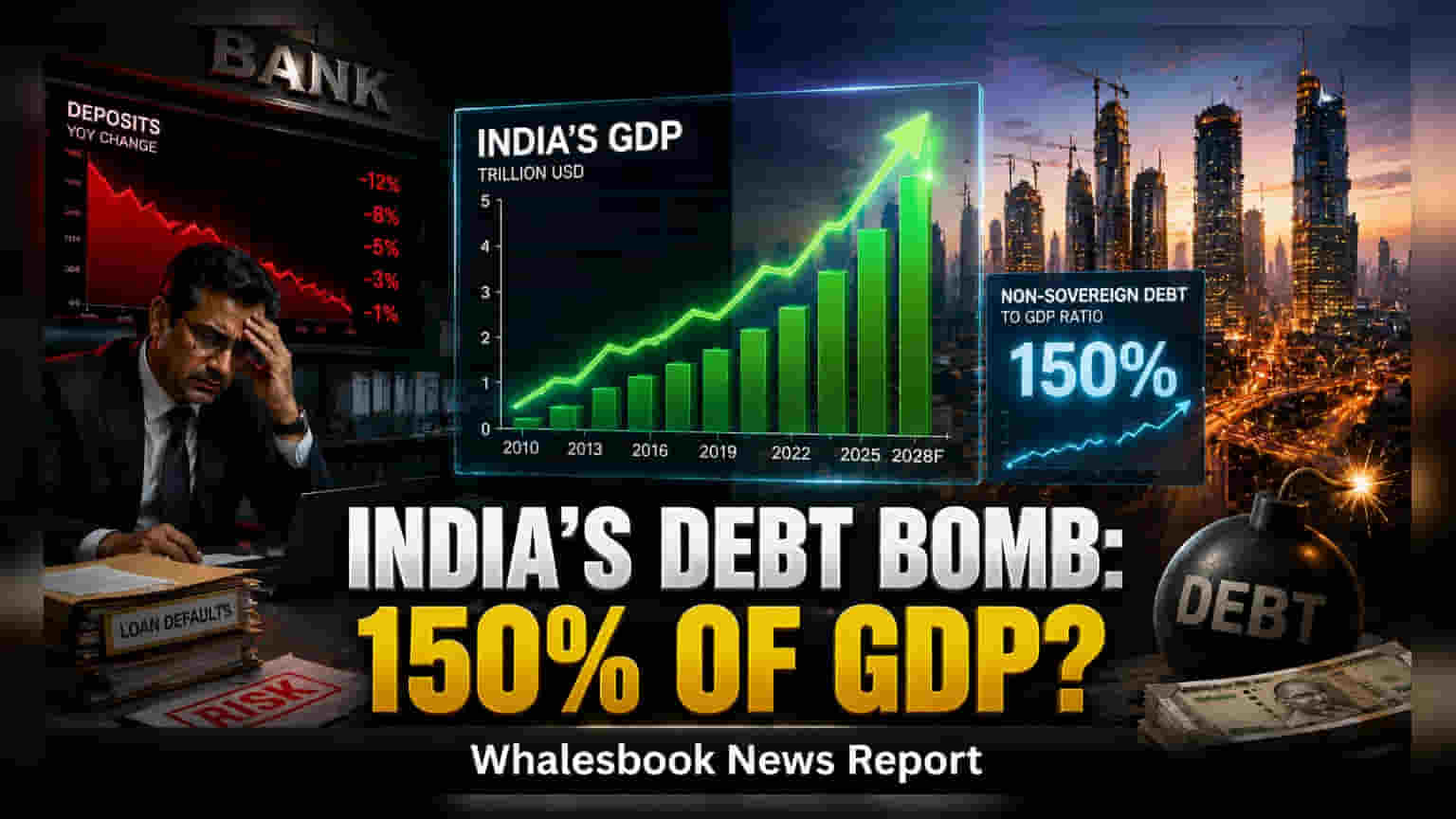 India's Non-Sovereign Debt Must Reach 150% of GDP by 2047