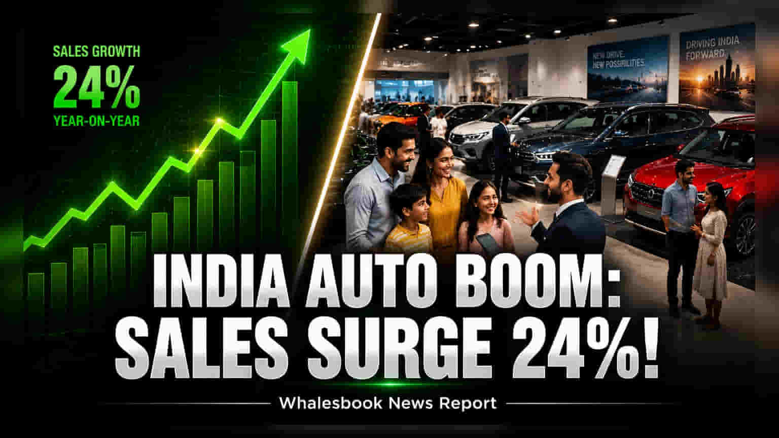 Indian Auto Sales Jump 24% In June; Q1 Hits Record Highs