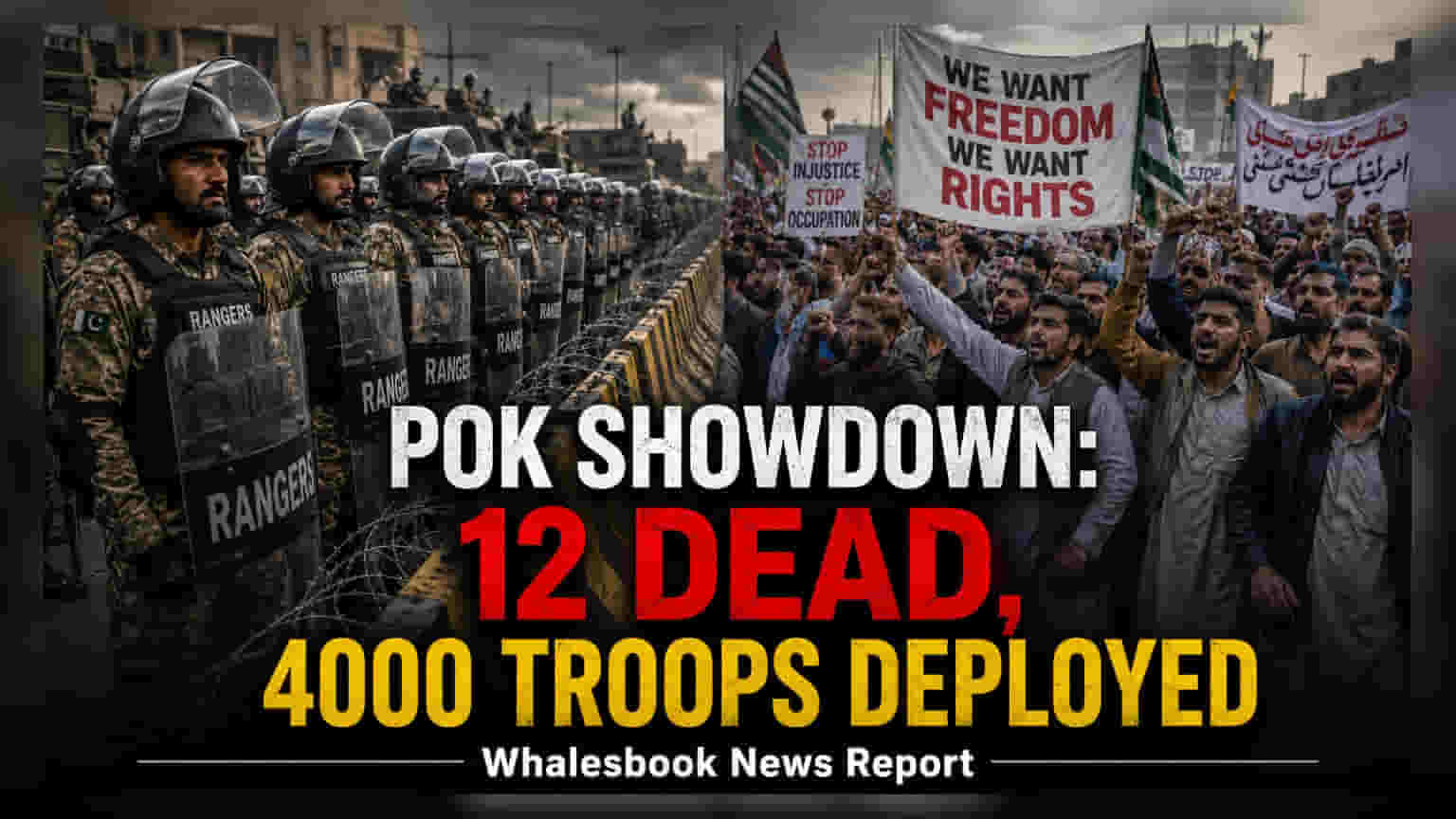 POK Unrest Escalates: 12 Dead Amid Protests and Shutdowns