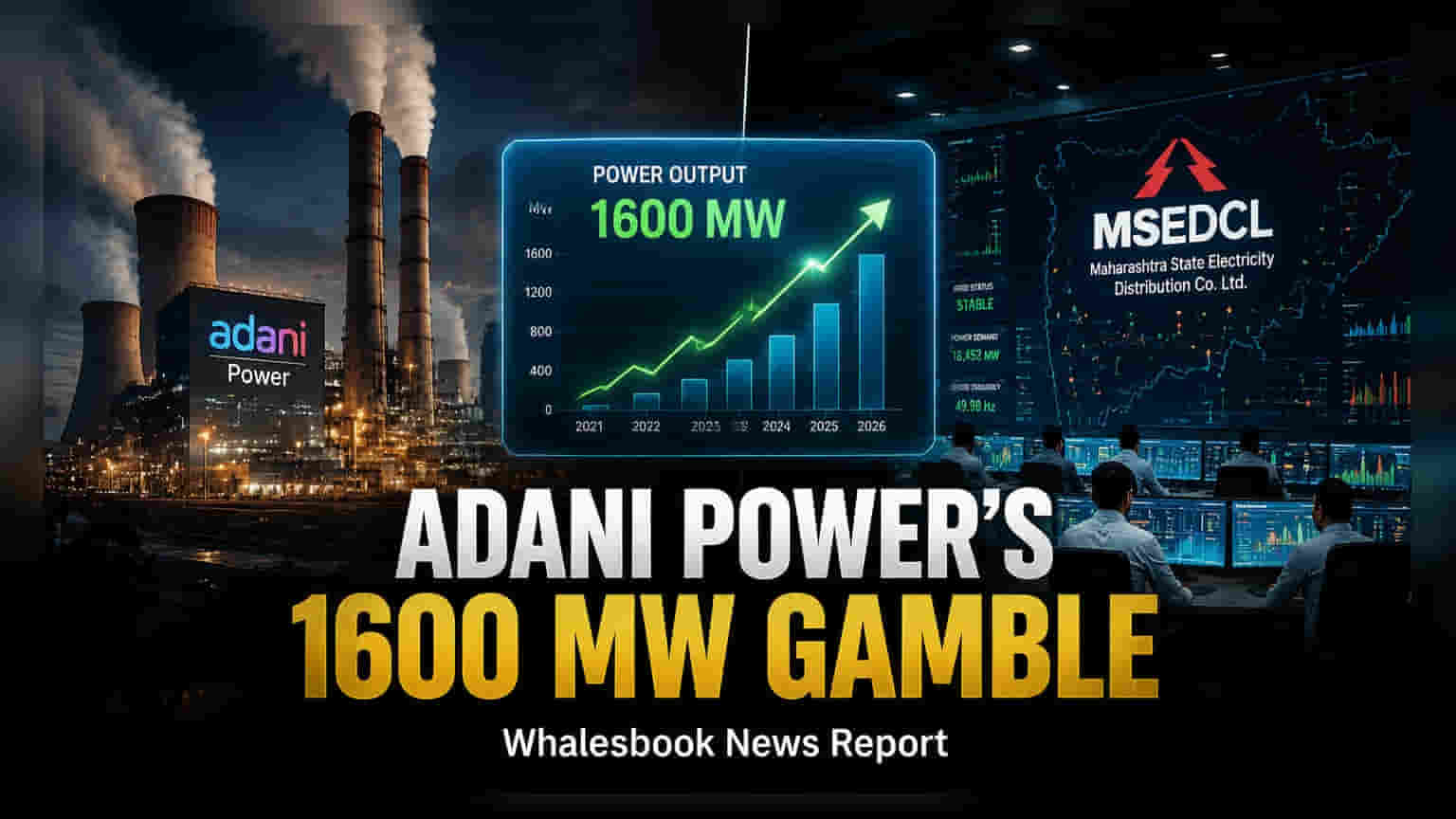 Adani Power Signs 25-Year 1,600 MW Supply Deal With MSEDCL