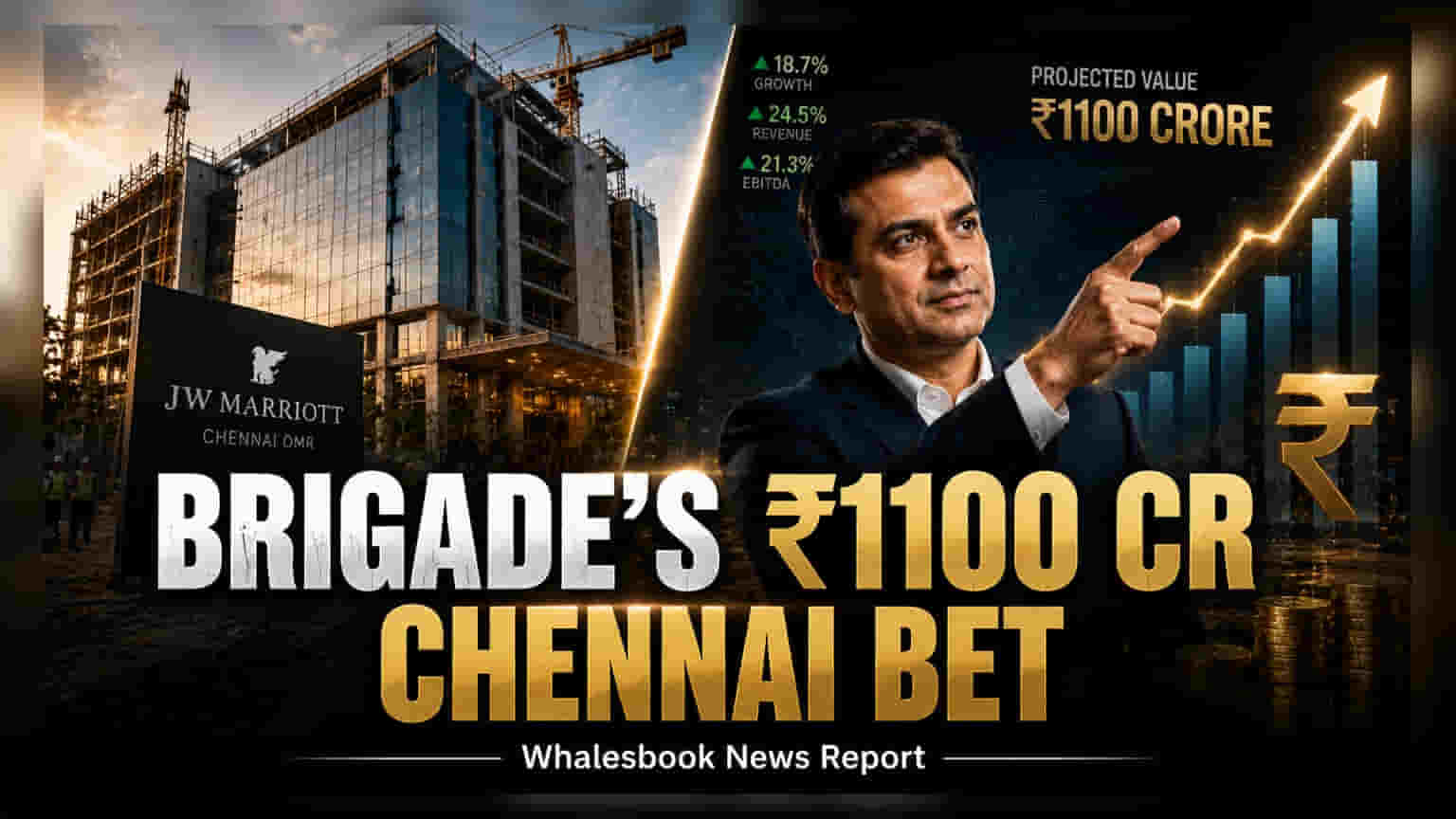 Brigade Hotel Ventures: चेन्नई में ₹1,100 करोड़ का बड़ा निवेश! कंपनी खोल रही 3 नए होटल