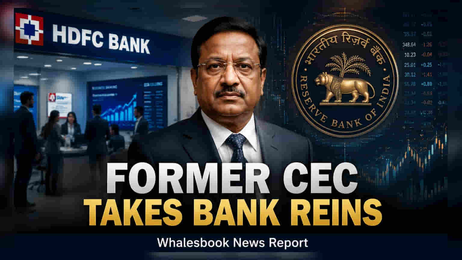 RBI Approves Rajiv Kumar as HDFC Bank Chairman for 3 Years