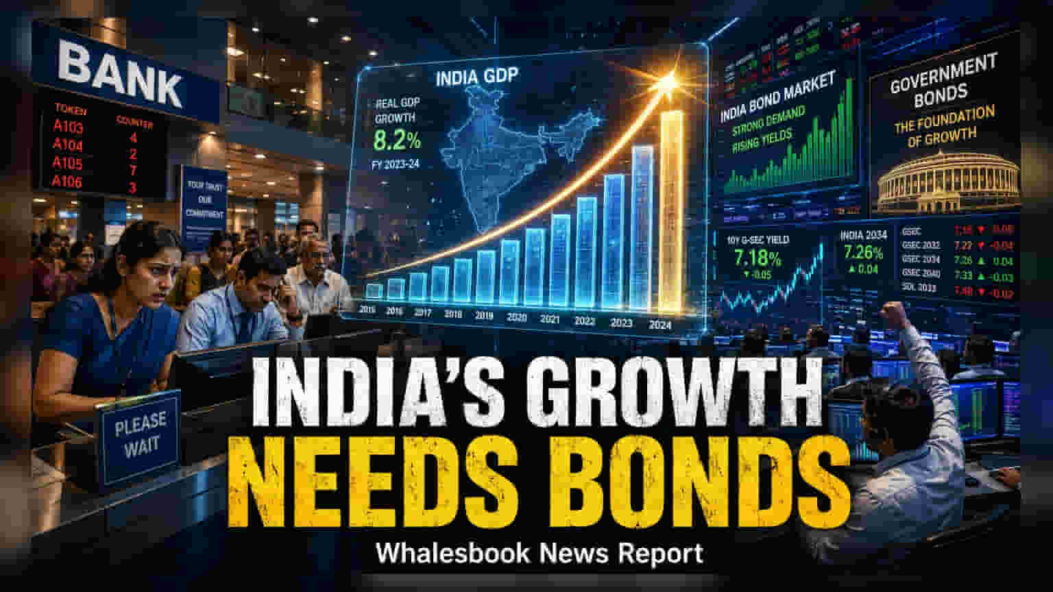 India Needs Deeper Bond Market to Hit $30 Trillion Goal: Crisil