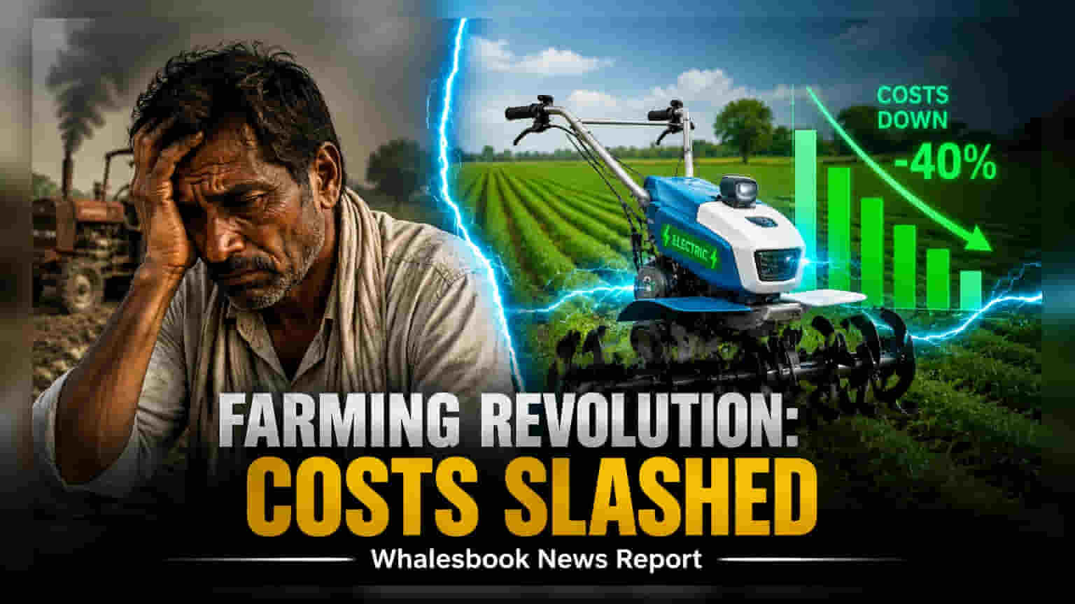 KisanKraft Electric Farm Gear: ખેતી ખર્ચમાં ભારે ઘટાડો, હવે કલાક દીઠ માત્ર ₹10 નો ખર્ચ!