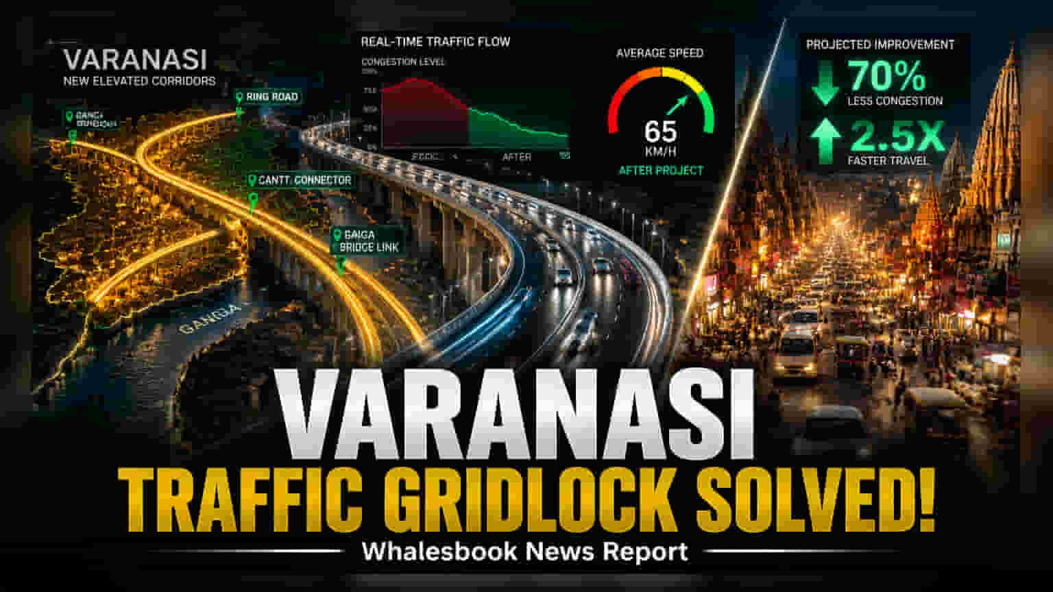 Government Clears ₹25,446 Crore Varanasi Elevated Corridors