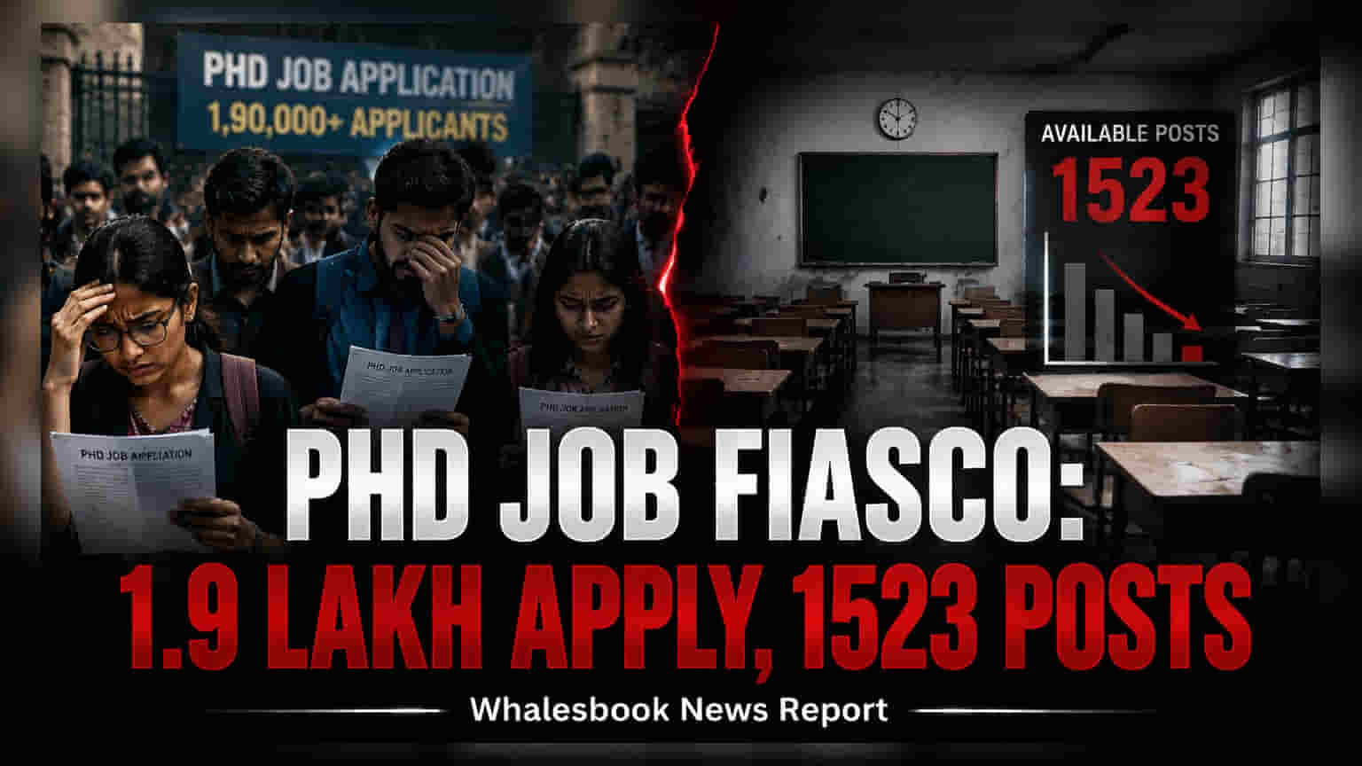 Andhra Pradesh Records 1.9 Lakh Applicants for 1,523 University Jobs