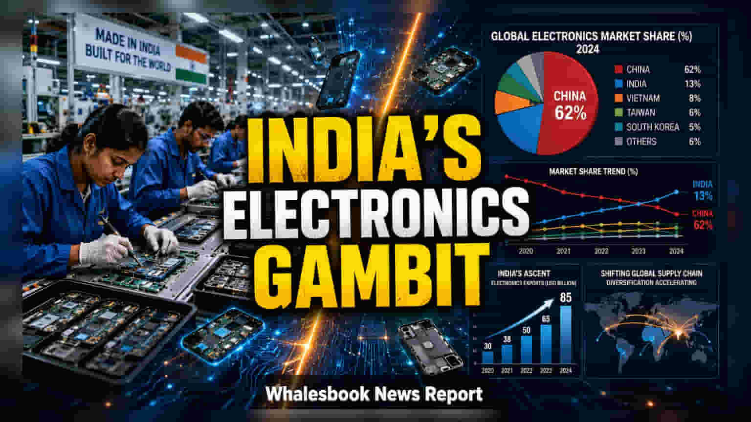 India Launches ₹1.9 Trillion Incentive Push for Electronics
