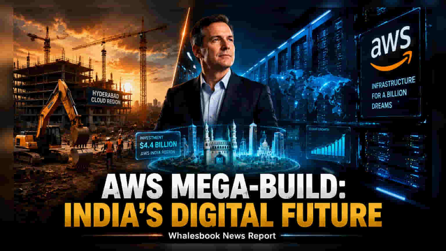 AWS Starts New Hyderabad Data Center, Plans ₹1 Lakh Crore Outlay