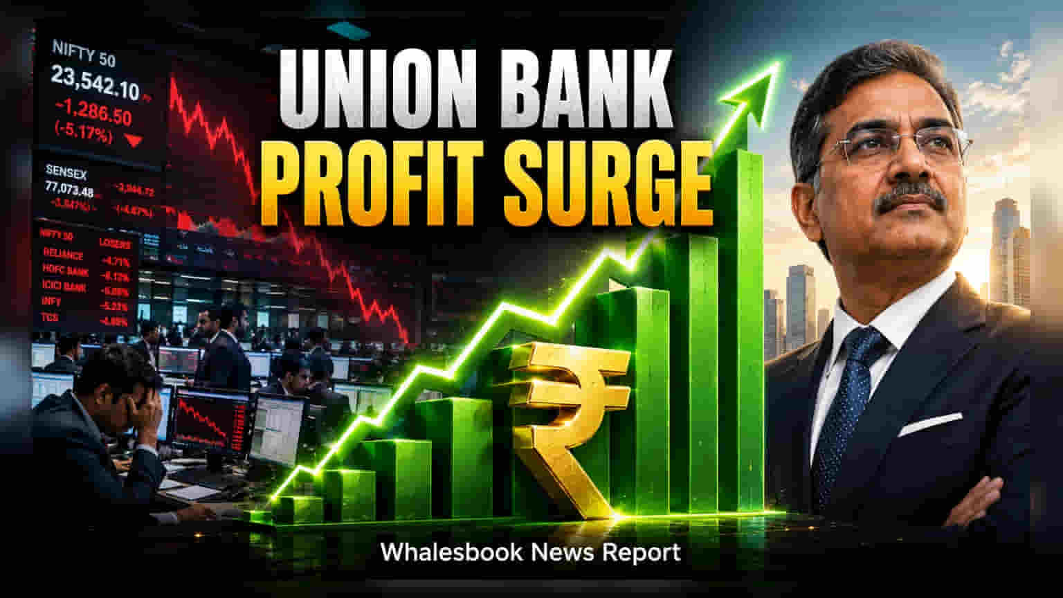 Union Bank Share Price: યુનિયન બેંકનો Q1 નફો **30%** ઉછળ્યો, ₹5,332 કરોડને પાર