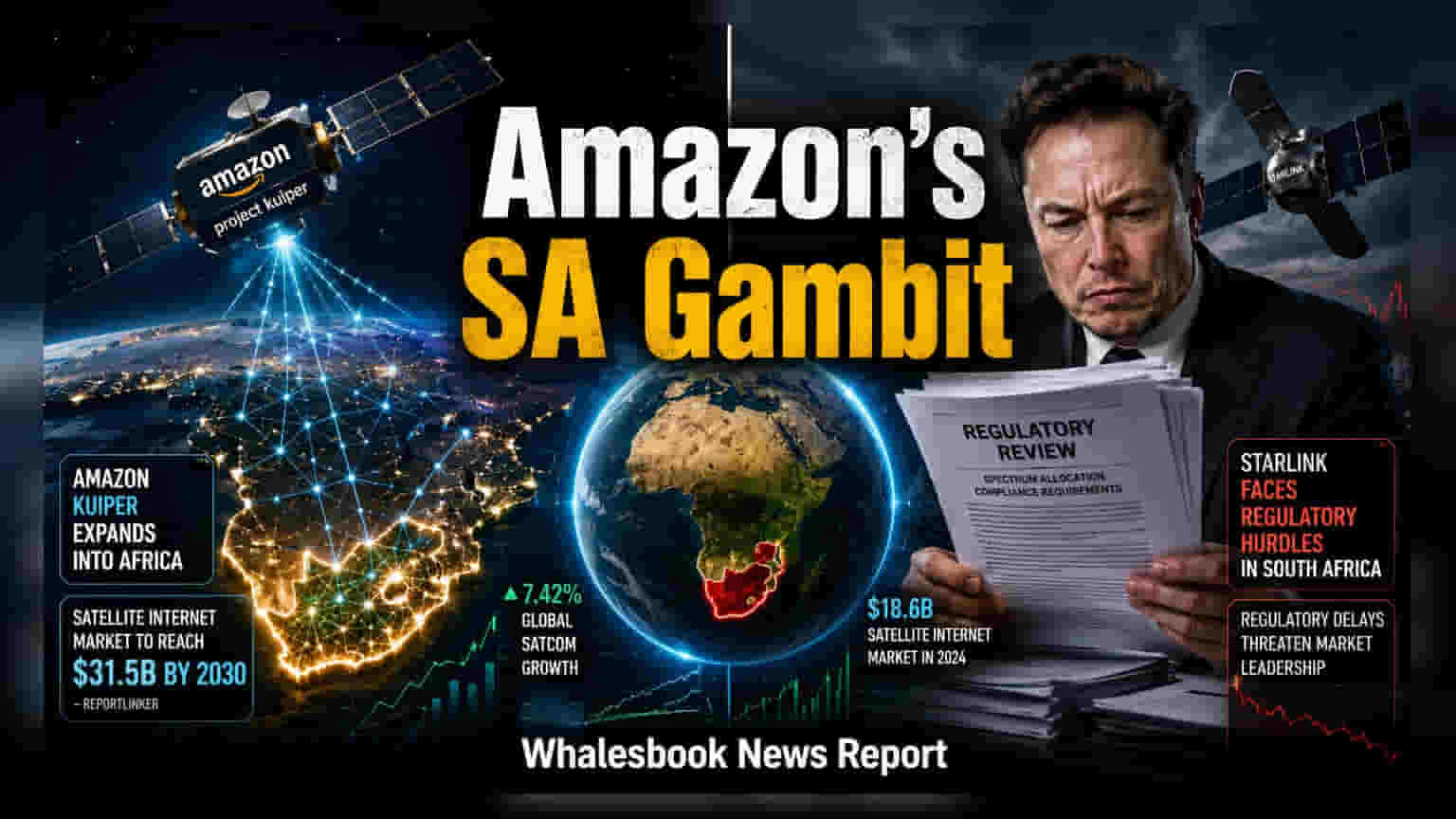 Amazon’s Project Kuiper Set for 2027 South Africa Launch