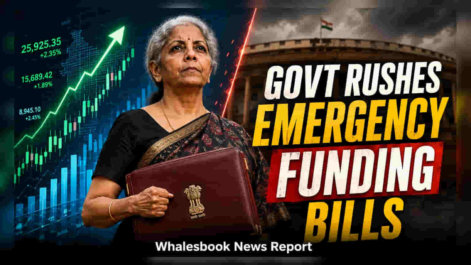 Finance Ministry Plans Extra Spending; Three Key Bills Set for Monsoon Session