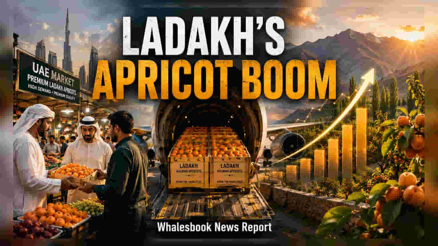 Ladakh Apricots: UAEમાં ધૂમ મચાવશે! 1,000 ટન નિકાસનું લક્ષ્ય
