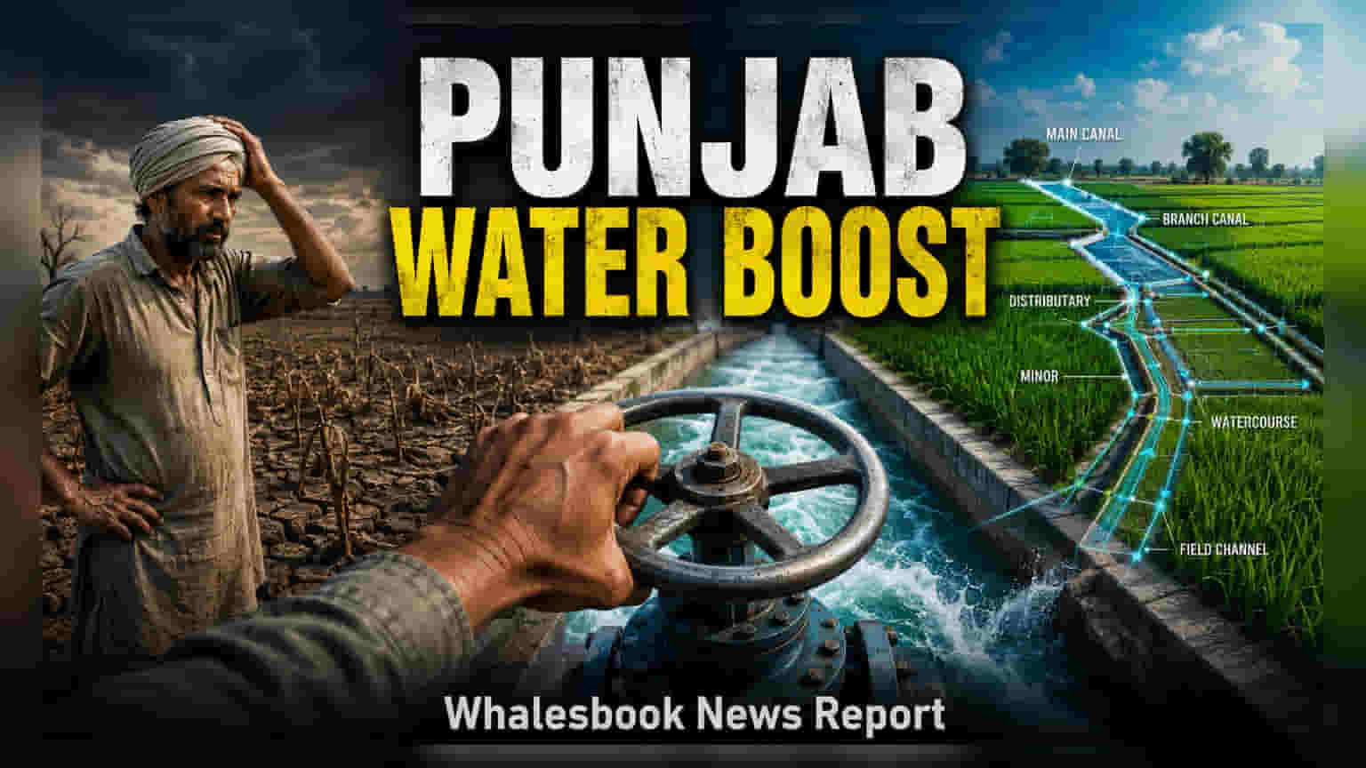 Punjab Invests ₹7,200 Crore to Upgrade Canal Irrigation