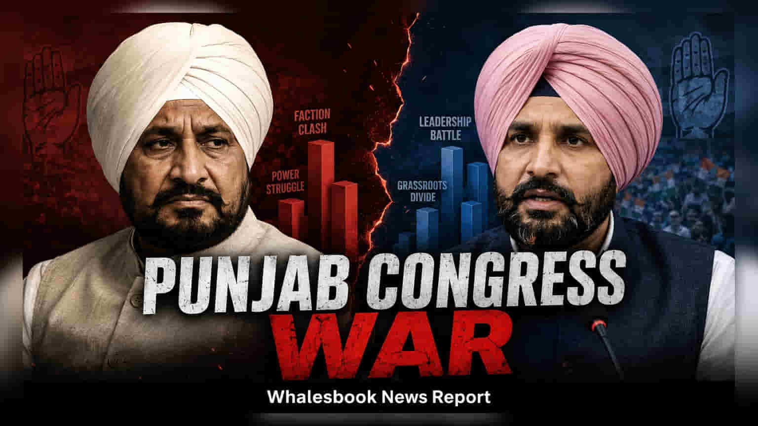 Punjab Congress Leadership Crisis Deepens As Factional Rifts Persist