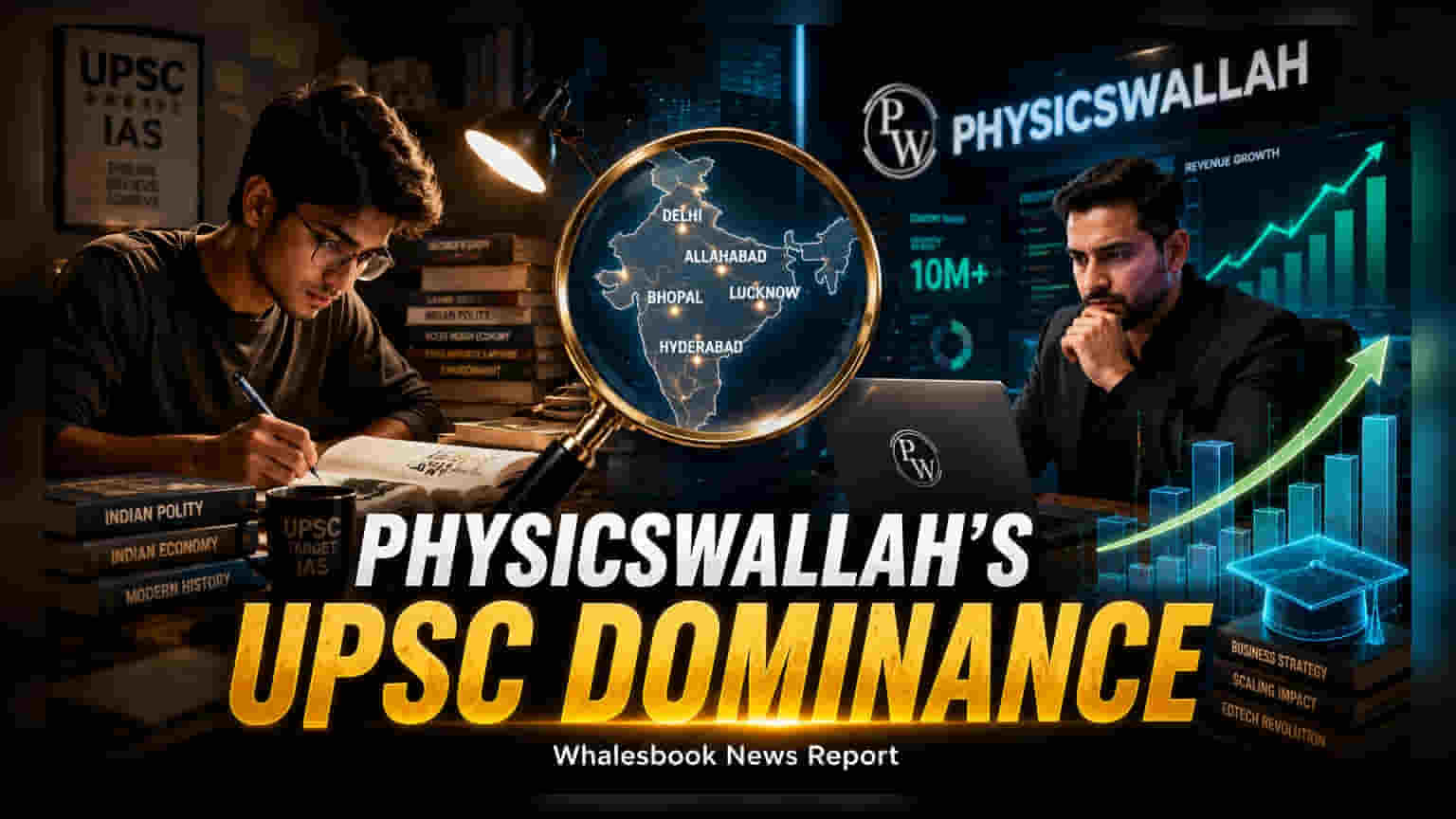 PhysicsWallah: Sarrthi IASలో మెజారిటీ వాటా కొనుగోలు.. కీలక అడుగు!