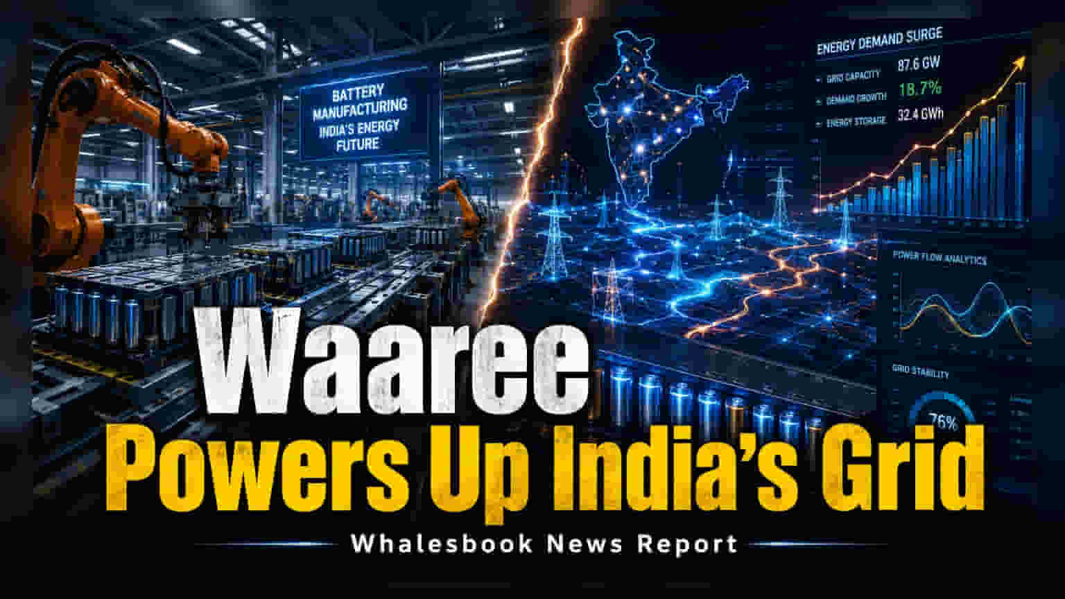 Waaree Energies Expands Gujarat Battery Plant Capacity to 5 GWh