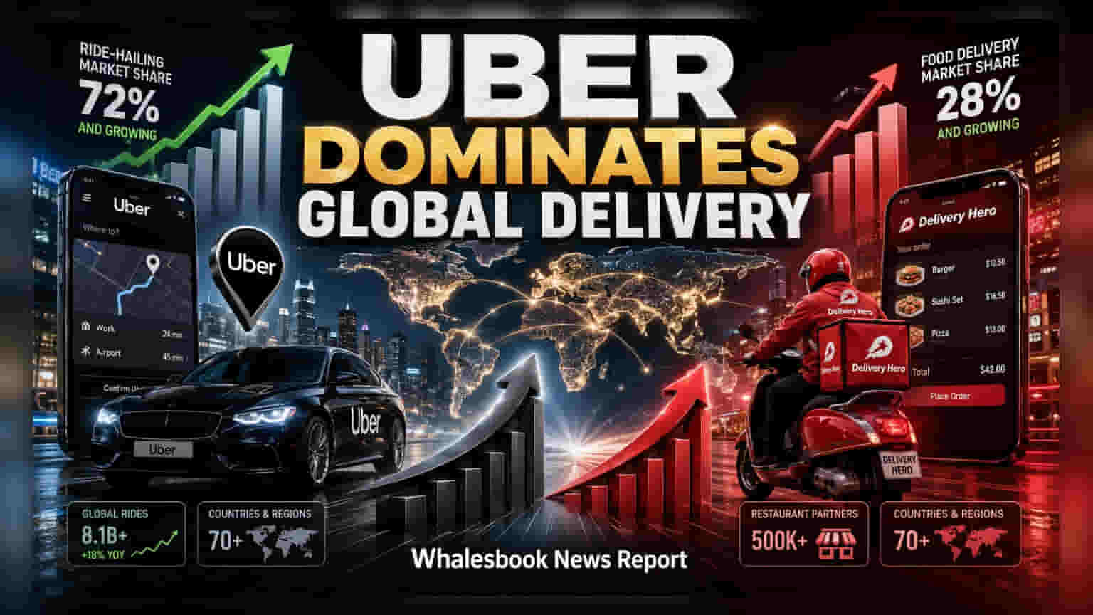 Uber To Buy Delivery Hero For $14.8 Billion In Global Expansion