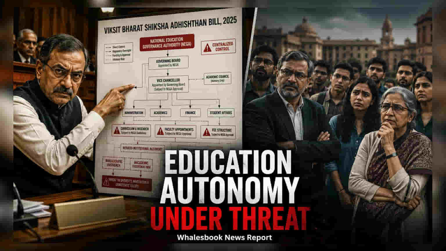 Parliament Panel Raises Autonomy Concerns Over New Education Bill
