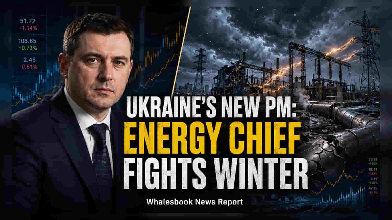 Ukraine Appoints Energy Chief Serhii Koretskyi as Prime Minister