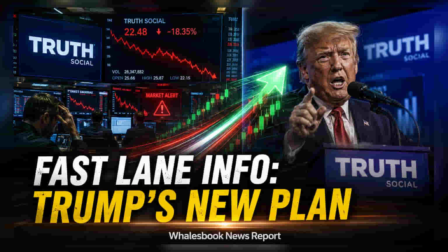 Trump Media Plans High-Speed Data Service for Traders