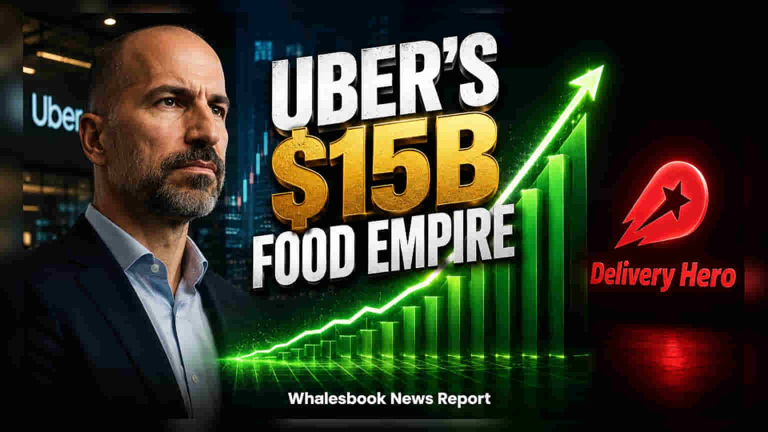 Uber खरेदी करणार Delivery Hero: $14.8 बिलियनचा मोठा सौदा!