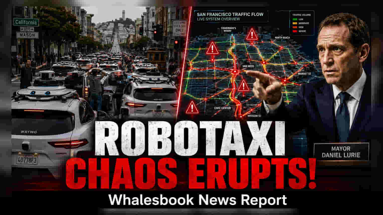San Francisco: Waymo ના રોબોટ ટેક્સીઓ ટ્રાફિક જામ બાદ હવે કડક નિયમોની ઝપેટમાં!
