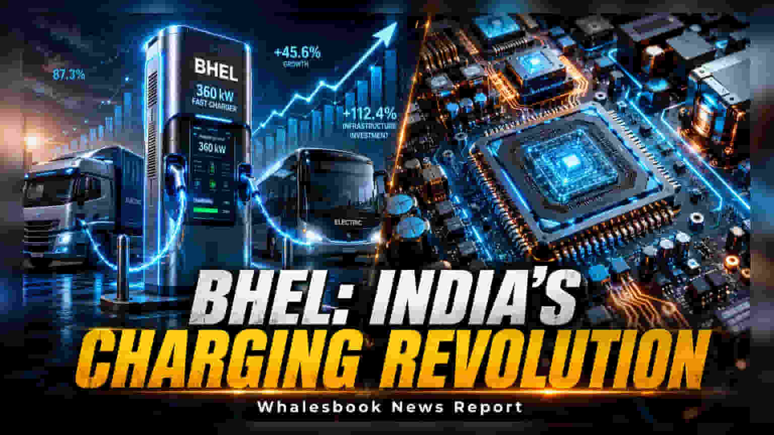 BHEL चा मोठा प्लॅन: भारतात बनणार इलेक्ट्रिक बस आणि ट्रकसाठी पहिले 360 kW EV चार्जर!