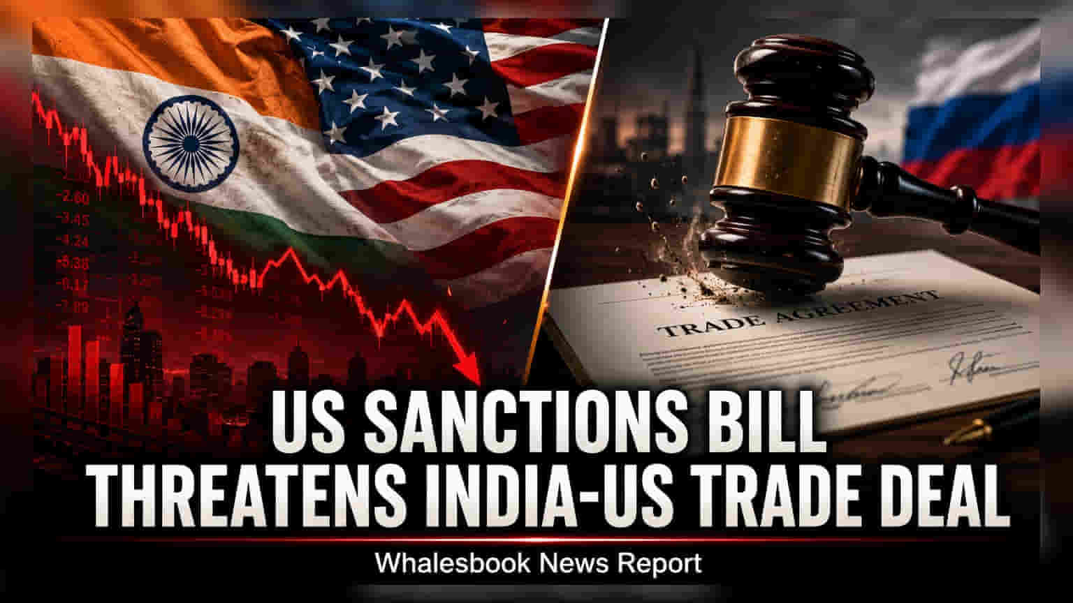 US Senate का नया बिल: रूस से तेल आयात पर लगेगा 100% तक टैरिफ, भारत-US ट्रेड पर अनिश्चितता