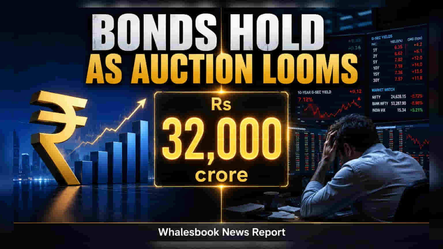 Indian Bonds: ₹32,000 కోట్ల బాండ్ల వేలానికి ముందు స్థిరత్వం.. రేపు ఏం జరగనుంది?