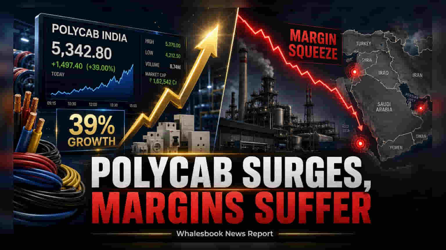 Polycab Q1: रेवेन्यू 39% बढ़ा, लेकिन मार्जिन पर सप्लाई दिक्कतों का असर!