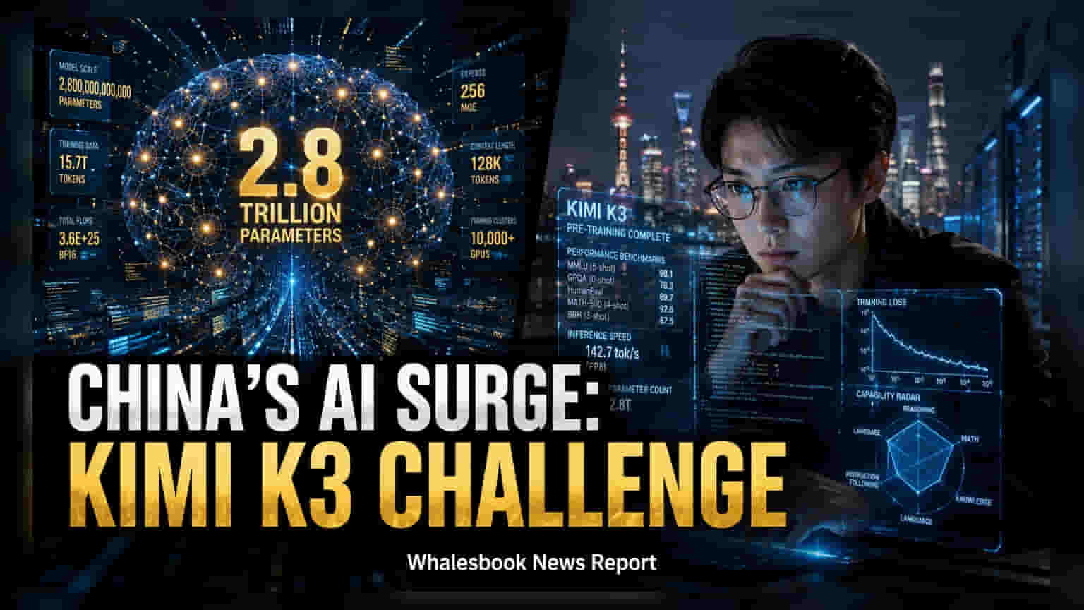 Moonshot Unveils 2.8 Trillion Parameter Kimi K3 AI Model