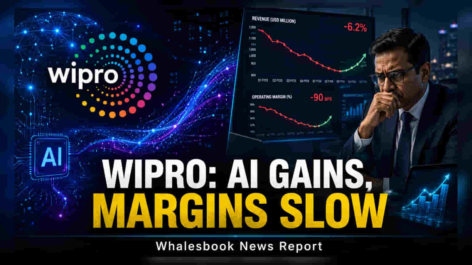 Wipro: AI 'ਤੇ ਫੋਕਸ, ਮਾਰਜਨ ਬਹਾਲੀ ਲਈ ਵੱਡੀ ਰਣਨੀਤੀ