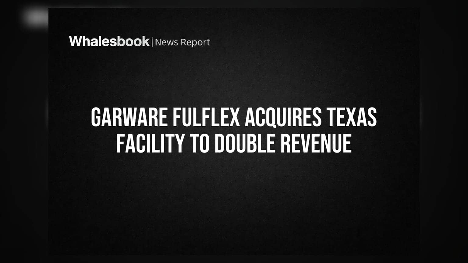 Garware Fulflex નો મોટો દાવ: ટેક્સાસમાં પ્લાન્ટ ખરીદી, રેવન્યુ ડબલ કરવાનો ટાર્ગેટ