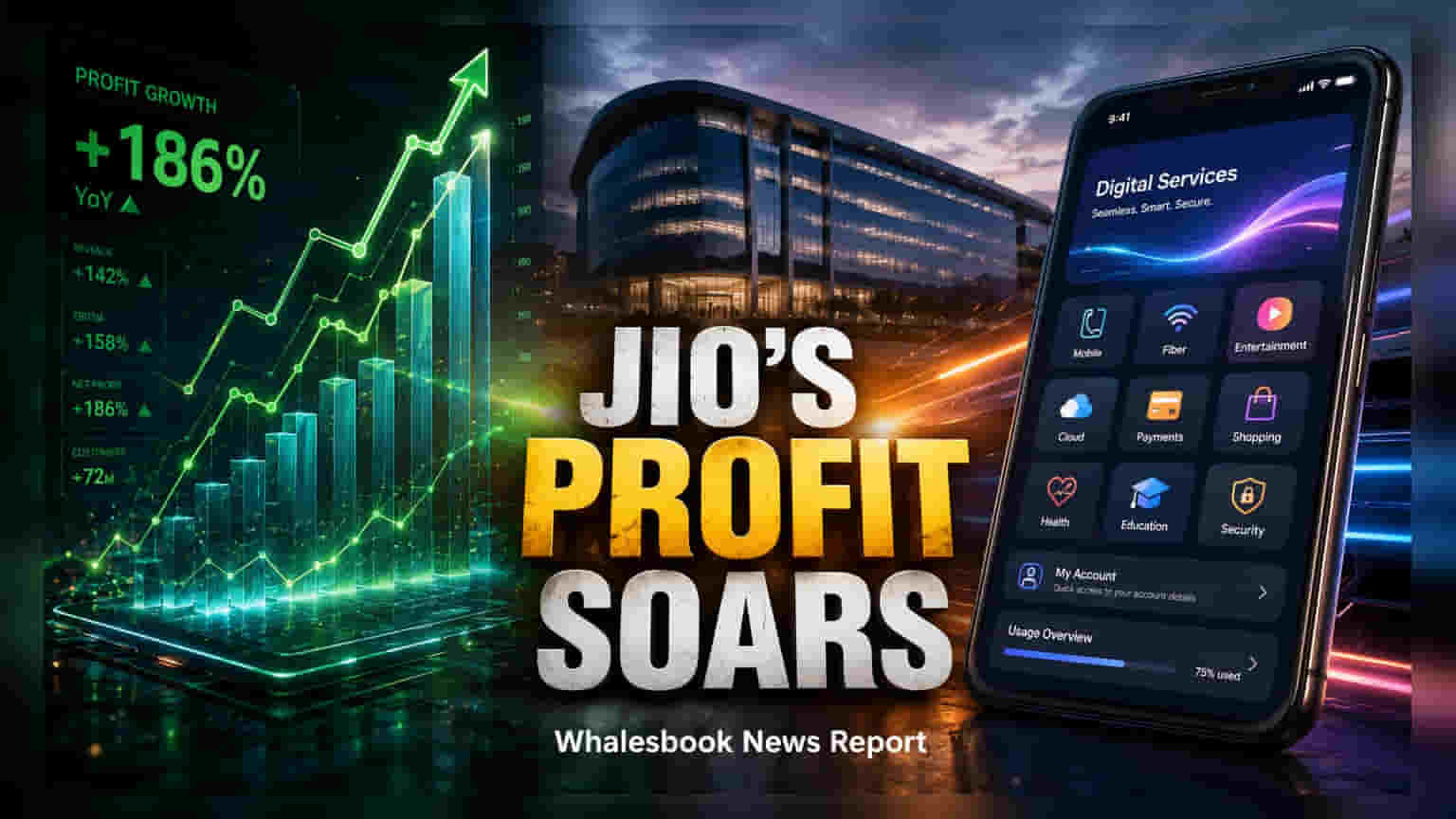 Reliance Jio Q1 FY27: லாபம் **6.8%** உயர்வு! ₹7,167 கோடி எட்டிய நெட் ப்ராஃபிட்