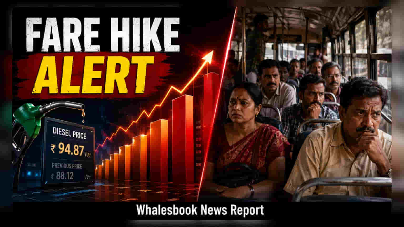 MSRTC Bus Fare Hike: सामान्य नागरिकांच्या खिशाला फटका! तिकीट दरात **13.56%** वाढ