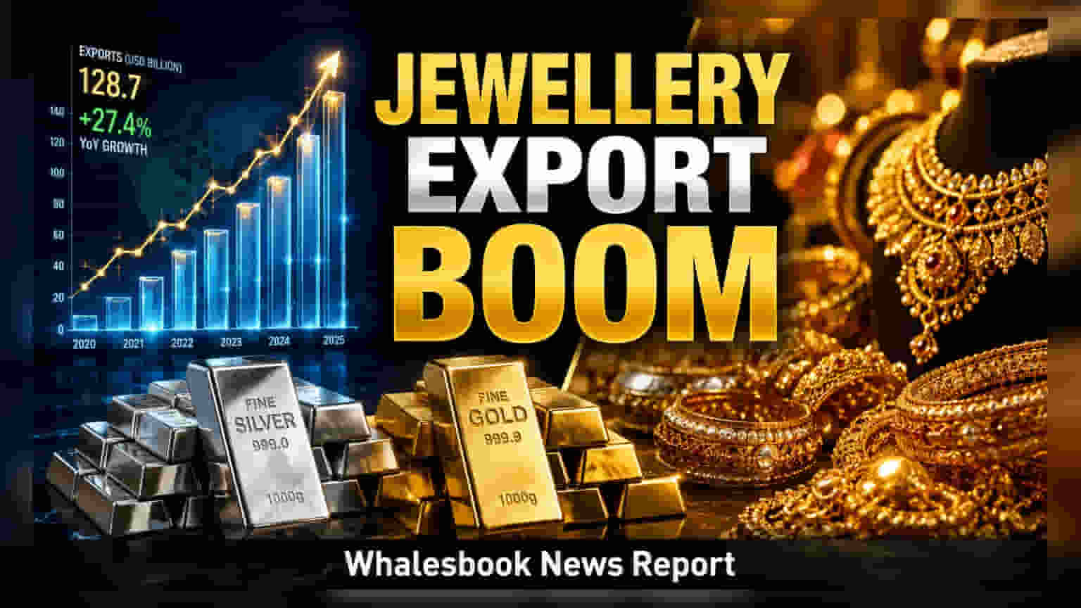 Gold, Silver Jewelry Export Duty Drawback Rates Doubled