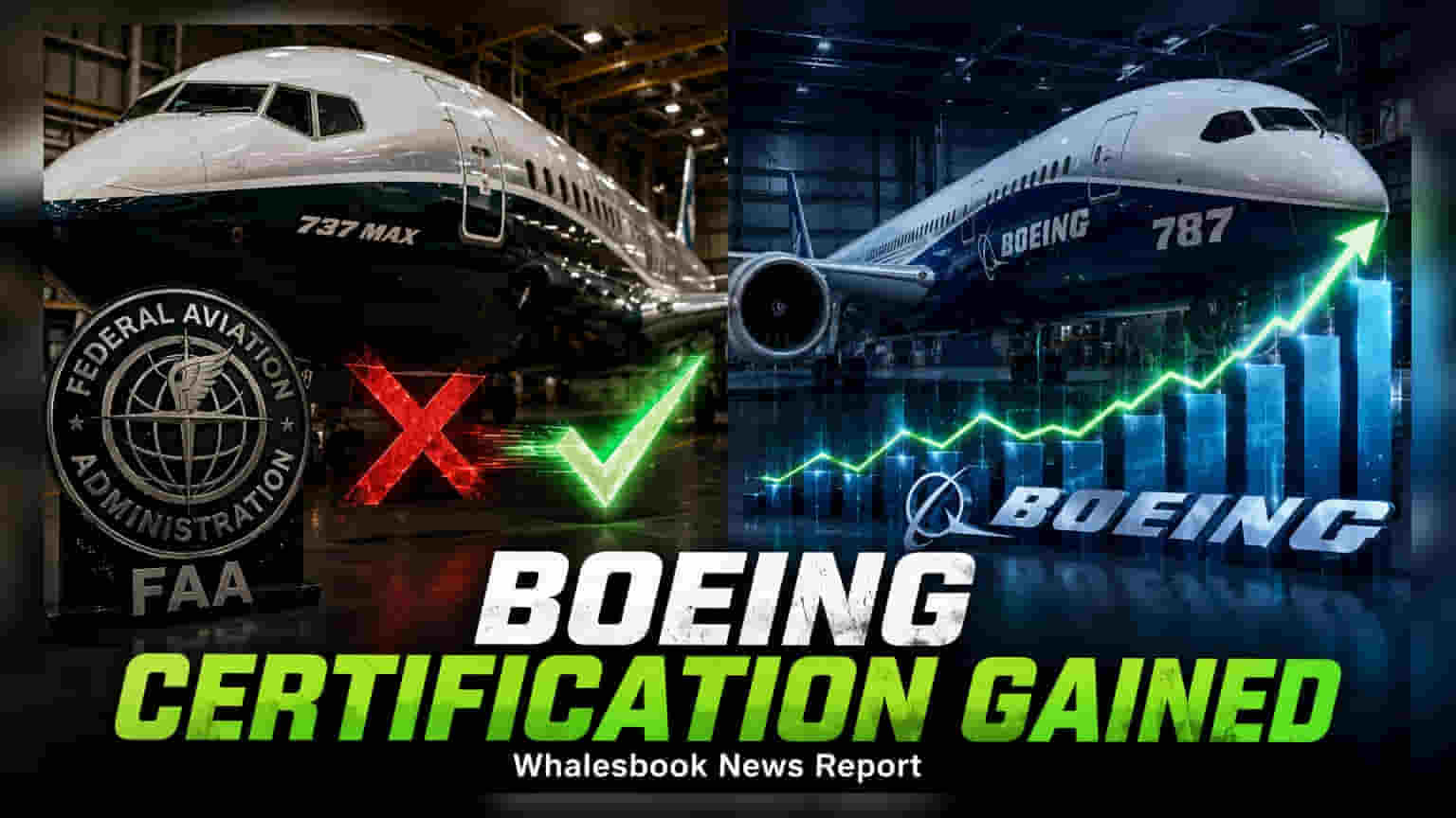 Boeing Wins FAA Approval to Self-Certify 737 Max and 787 Jets