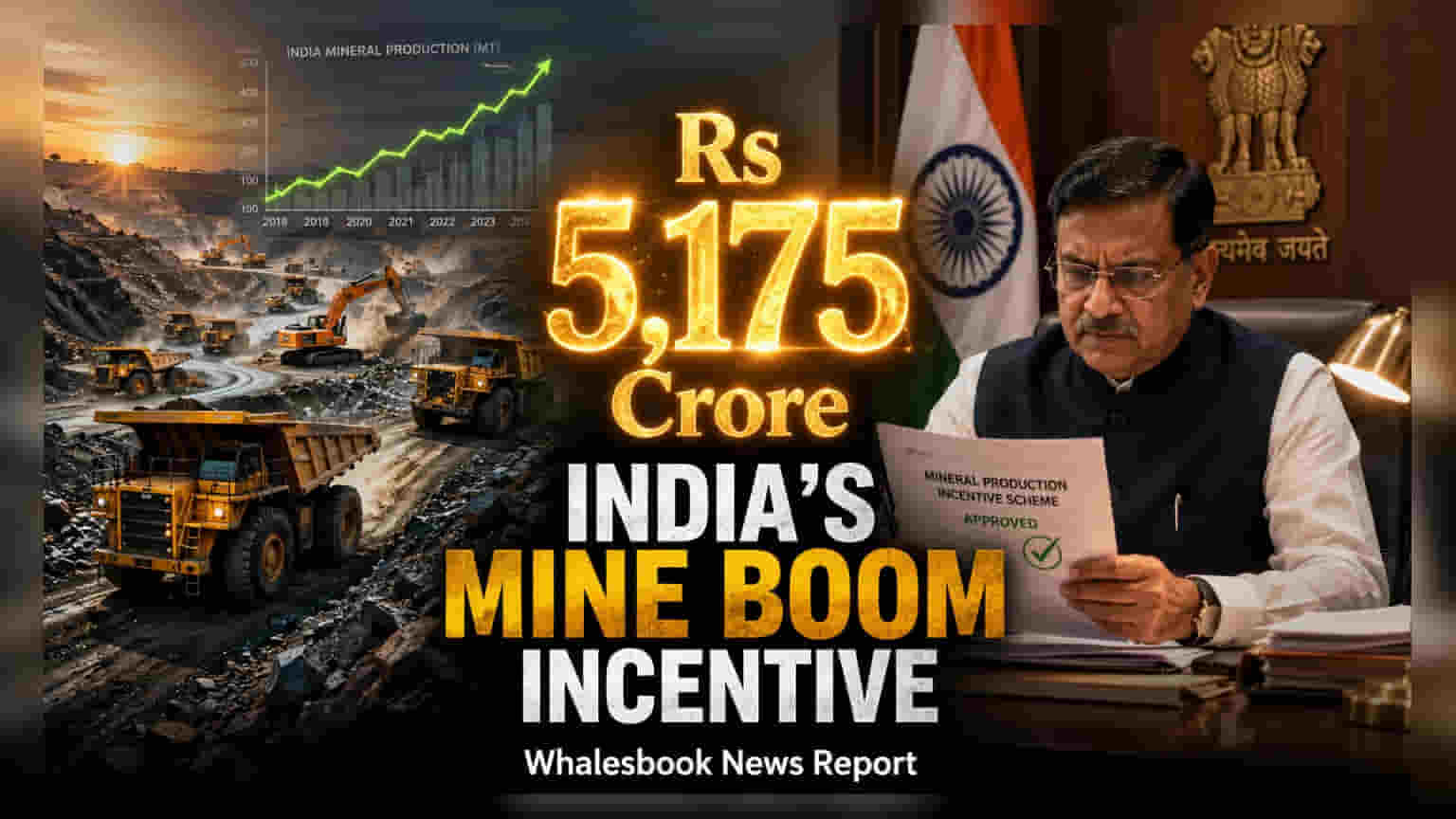 खनिज उत्पादन में तेजी! केंद्र सरकार का राज्यों को ₹5,175 करोड़ का प्रोत्साहन