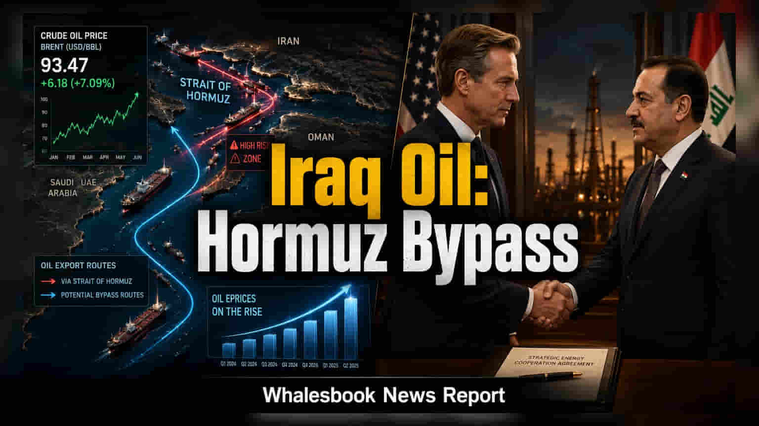US Firms Ink $60 Billion Iraq Deals to Bypass Hormuz Strait