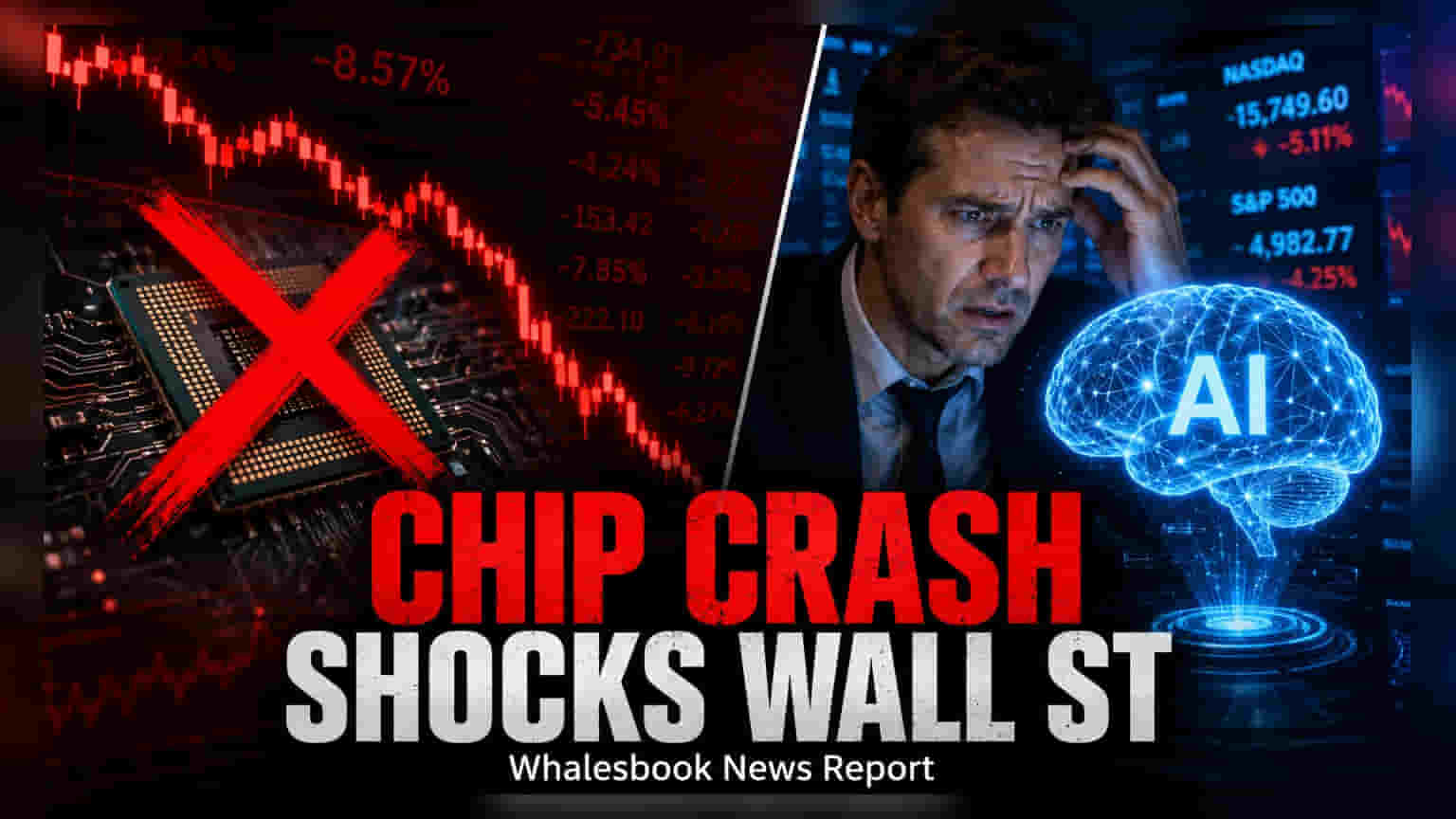 US Chip Stocks Hit Bear Market; SOX Index Drops 20% From Peak