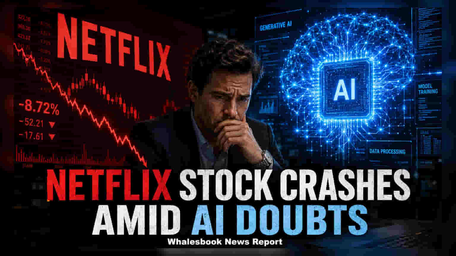 Netflix Shares Fall 7.7% as Engagement Data Concerns Mount