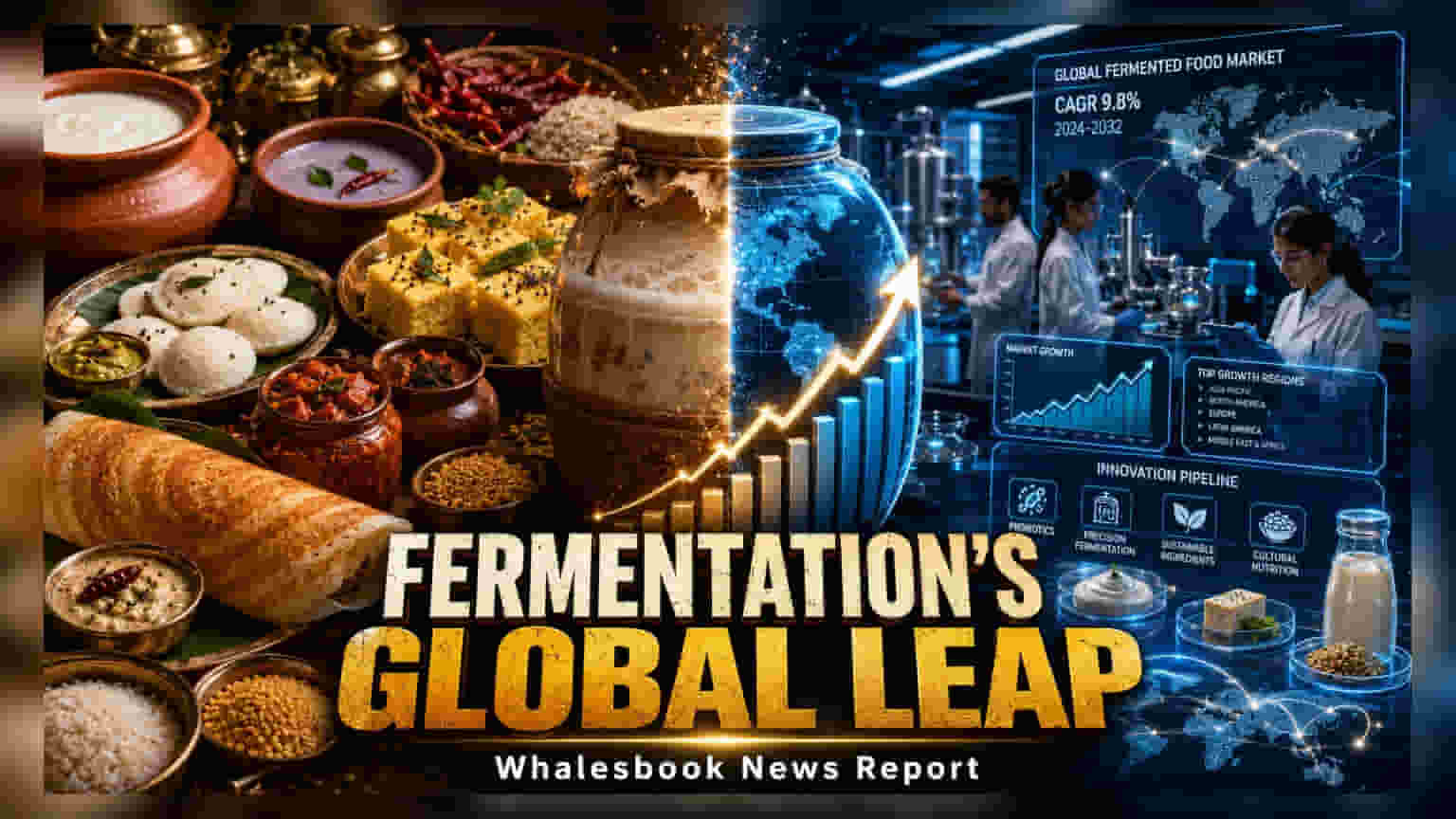Fermented Food Market: 2031 तक $434 बिलियन के पार पहुंचने का अनुमान!