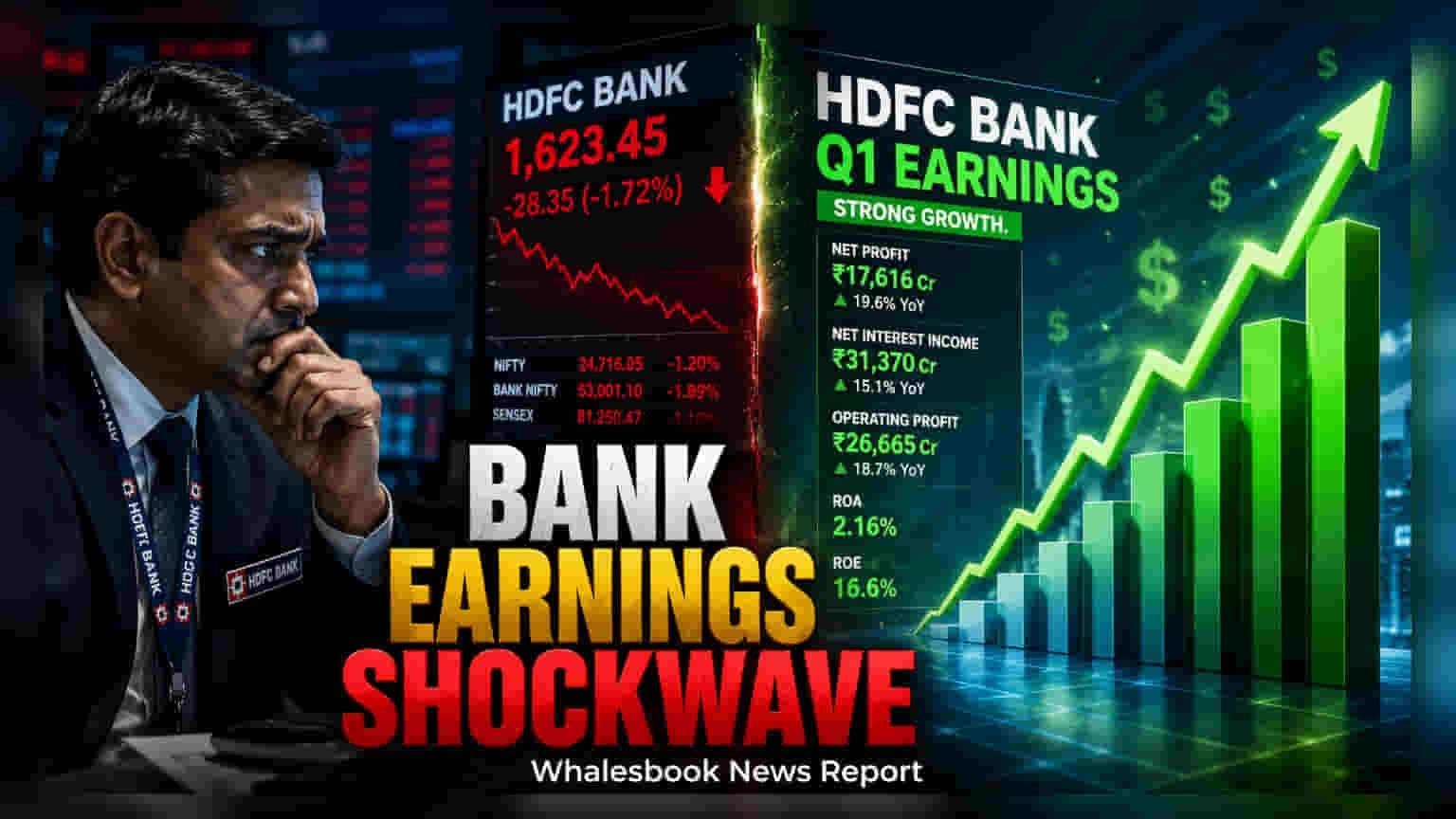 बैंकों के Q1 नतीजों का दिन: HDFC, ICICI, Axis समेत दिग्गज बैंक आज पेश करेंगे तिमाही रिपोर्ट