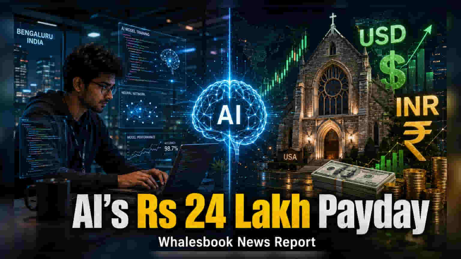 बेंगलुरु डेवलपर की AI से कमाई! एक प्रोजेक्ट से कमाए ₹24 लाख